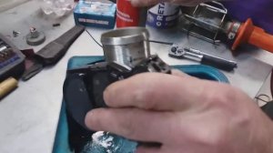 Промывка дроссельной заслонки Opel Astra J 1.4 turbo