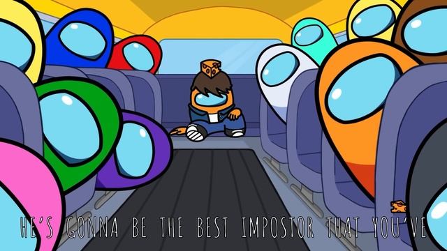 "The Life of Mr. Cheese" Among Us Song (Animated Music Video) смотреть онлайн