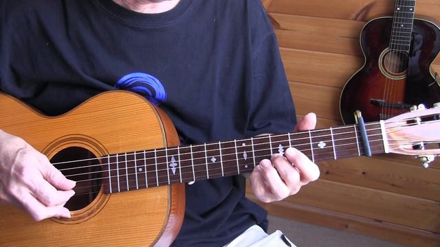 Lesson - Fingerpicking Blues/Jugband - Going To Germany/Gus Cannon - TAB avl смотреть онлайн