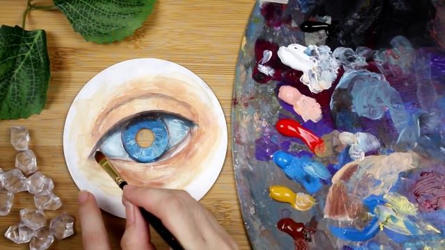 How to Paint Eye on CD Using Acrylic | Tagalog Philippines смотреть онлайн