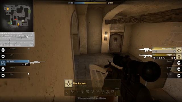 CS GO OVERWATCH - Aimbot And Wallhack Mirage