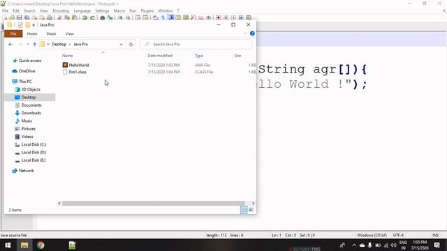 Java Programming #1 - Introduction & first program смотреть онлайн