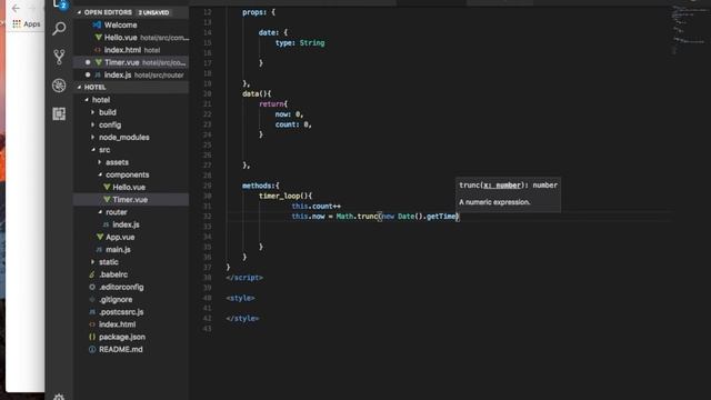 #4 Let's make a web app in Vuejs - Create simple Countdown timer смотреть онлайн