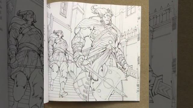 Dragon Age flip through смотреть онлайн