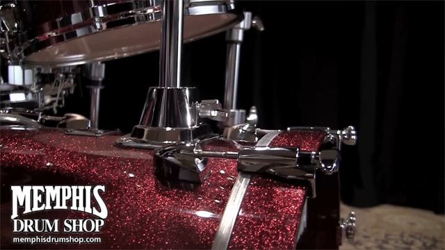 Yamaha Birch Custom Absolute Drum Set - Burgundy Sparkle смотреть онлайн