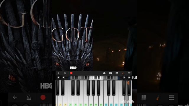 [Game of thrones] intro BGM music in piano tutorial | #gameofthrones #gotmusic #gameofthronesmusic смотреть онлайн