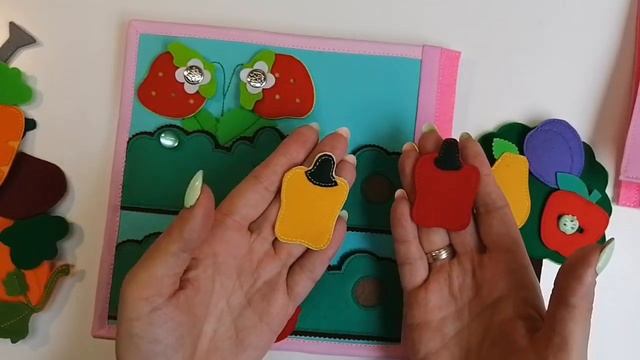 Мягкая развивающая книжка. Подарок для девочки (г. Киров). смотреть онлайн