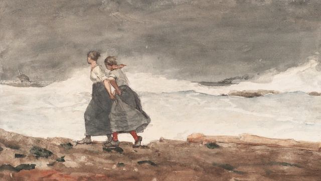 Step Inside This Painting | Danger by Winslow Homer | An Ambient Art Experience смотреть онлайн