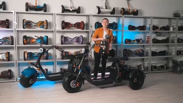 Электроскутер CityCoco GT X7 Pro - обзор, где купить