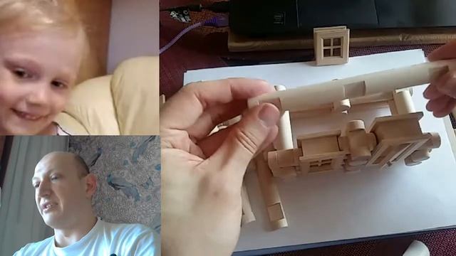 Деревянный домик для дочки :) #ElinaMoreva #ЭлинаМорева смотреть онлайн