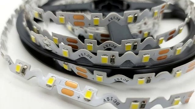 Светодиодная лента 2835 60led 12V S-форма, видео обзор. СВЕТОРУС