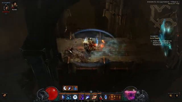 [30k] Diablo 3 Reaper of Souls прохождение - Серия 11 [Долгое путешествие по крепости] смотреть онлайн