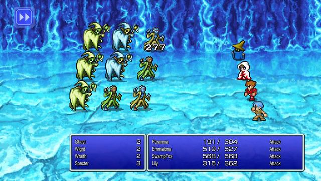 Final Fantasy I - Pixel Remaster - Part 6: Cavern of Ice and Airship смотреть онлайн