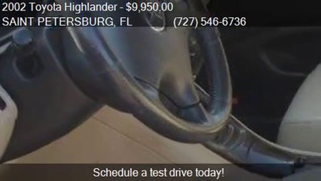 2002 Toyota Highlander Base 2WD 4dr SUV V6 for sale in SAINT смотреть онлайн