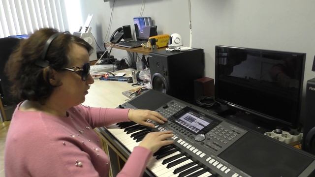 Работа с Yamaha PSR -S970. Часть 2 Главное меню, стили. смотреть онлайн
