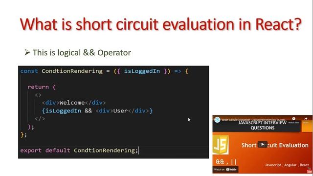 Top React Interview Questions in 2021 : Part 3 смотреть онлайн