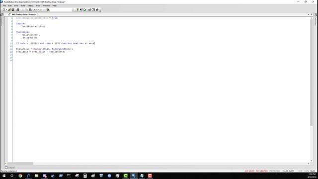 How To: Code a Trailing Stop in TradeStation смотреть онлайн