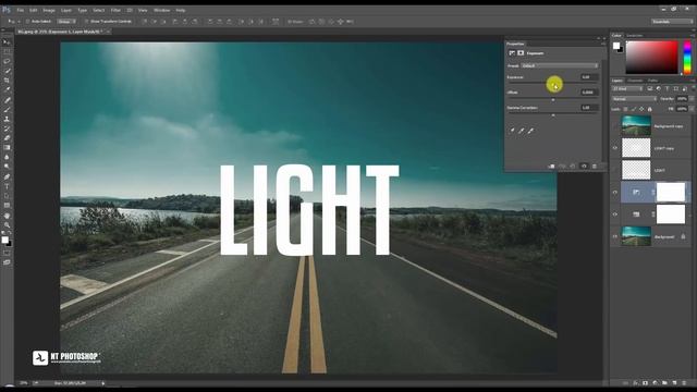 Photoshop Tutorial - Light Text Effect - Glowing Text Effect смотреть онлайн