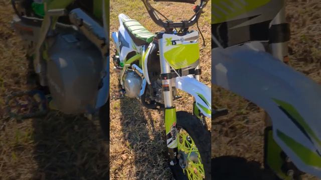 XPRO X15 110cc upgrades. Rear wheel, seat cover, handlebars, spoke cover, seat cover, muffler. смотреть онлайн