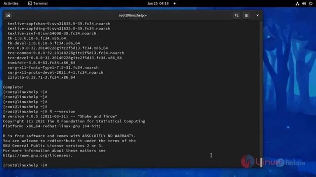 How to install RStudio on Fedora 34 смотреть онлайн