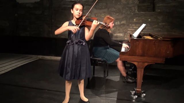 Sophie Branson Performs Concert Nr.22 In A-minor 1st Mov. By Viotti