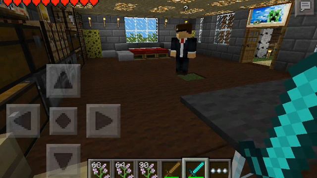Minecraft pe "Таинственный гость"! смотреть онлайн