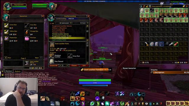 WoW Classic Era Druid lvling Leatherworking смотреть онлайн