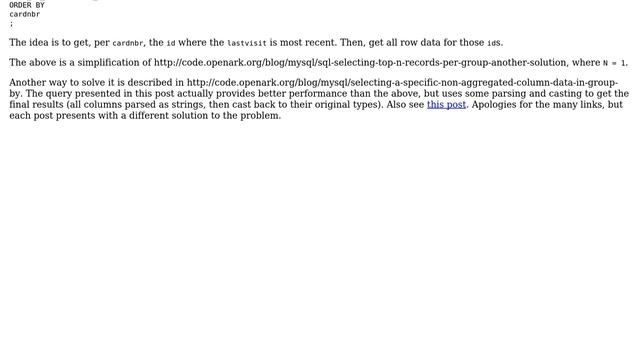 Databases: MySQL Query - How to get most recent demographics? (3 Solutions!!) смотреть онлайн