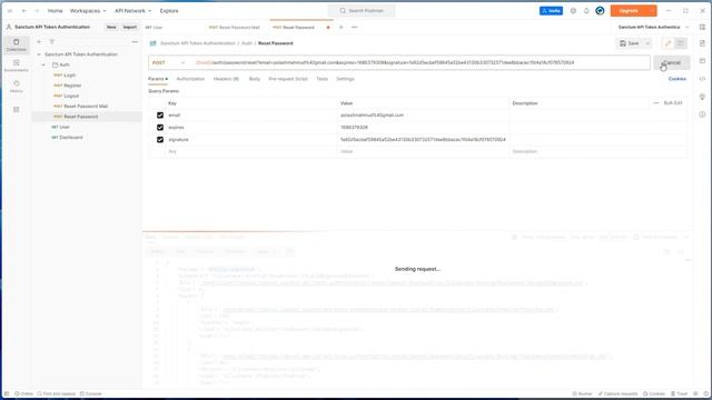 11. Password Reset (Laravel Sanctum API Token Authentication) смотреть онлайн