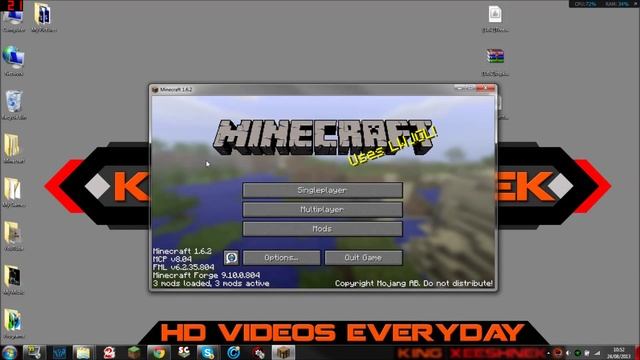 Minecraft - How to install Treecapitator (1.6.2) (1080p) смотреть онлайн