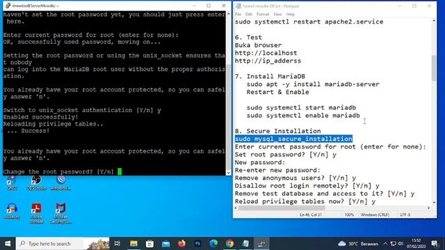 CARA INSTALL LMS MOODLE DI VPS NEO LITE BIZNET GIO || OS LINUX UBUNTU 22.04 смотреть онлайн