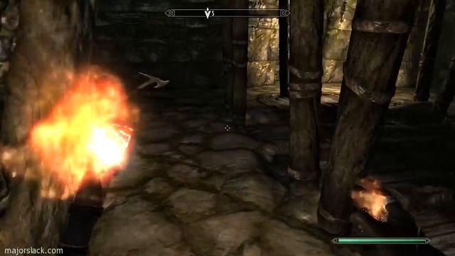 Skyrim Walkthrough Legendary Difficulty - Part 20 - Under Saarthal, The Draugr Scourge смотреть онлайн