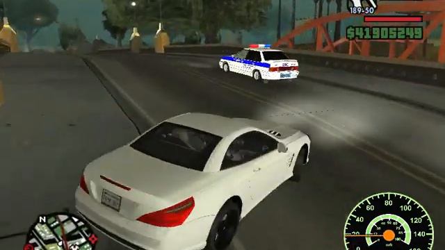 GTA san andreas (Mercedes) смотреть онлайн