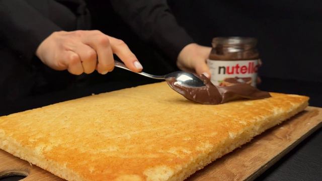 Nur 1 Ei und Nutella! Ein schnelles leckeres Dessert! So einfach, dass Sie es jeden Tag tun werden! смотреть онлайн