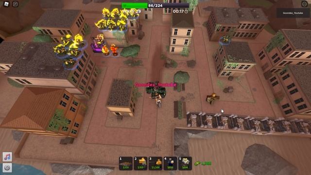 SOLO Only Snipers and Rangers Fallen Mode Roblox Tower Defense Simulator смотреть онлайн