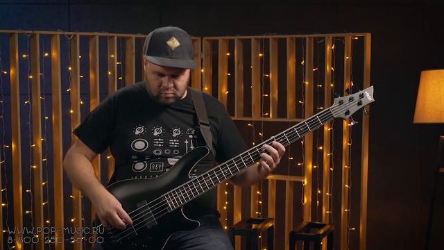 Пятиструнный бас SCHECTER SLS ELITE 5 EVIL TWIN смотреть онлайн
