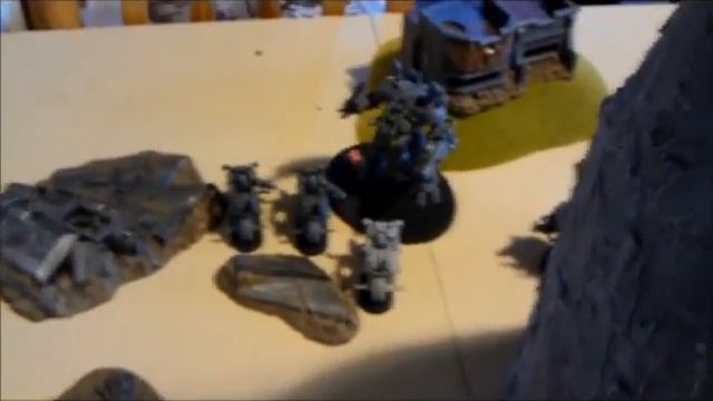 Warhammer 40K Battle Report - Three Way Fight - Chaos Marines VS Grey Knights Vs Dark Eldar смотреть онлайн