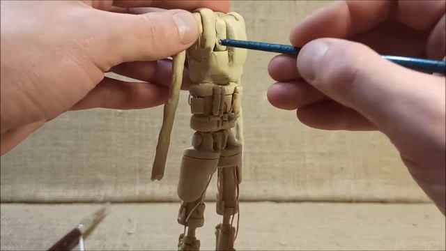 Слепил IG 88 / дроид охотник за головами из Star Wars / Из пластилина своими руками / DIY смотреть онлайн