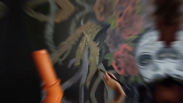 РОСПИСЬ СТЕНЫ В СТИЛЕ МЕКСИКАНСКОГО ПРАЗДНИКА ДЕНЬ МЁРТВЫХ смотреть онлайн