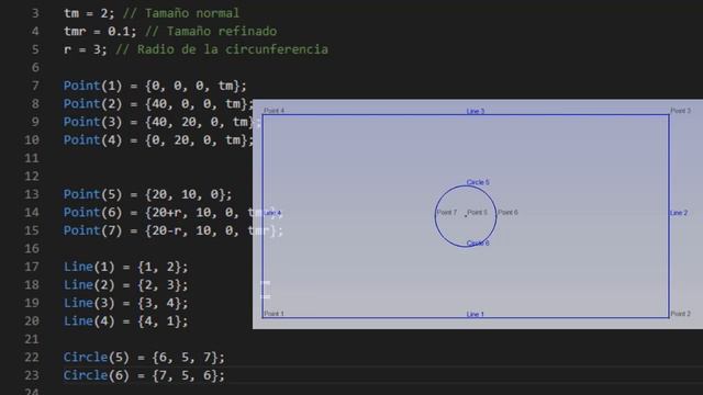 1. TUTORIAL GMSH: Conceptos básicos para crear mallas de elementos finitos смотреть онлайн