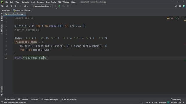 30 - Comprehensions Python смотреть онлайн