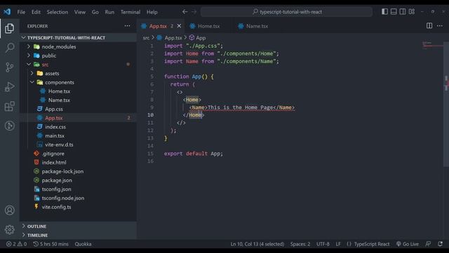 Learn TypeScript with React - Advanced Prop Types смотреть онлайн
