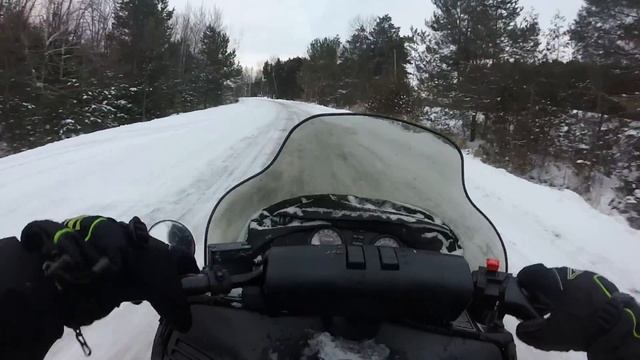 1995 Polaris indy 500 efi. Fucking around in the ditches. смотреть онлайн