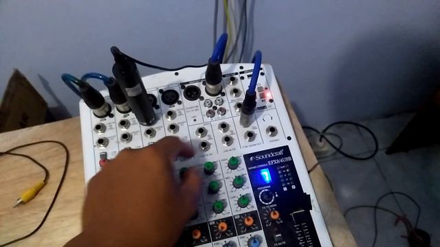 Tes Mixer Soundcraft Efx 8/4 Usb 8 Channel Putih : #soundsystem #mixer #soundcraft #audio #sound
