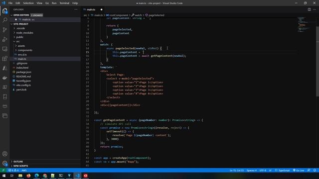 Vue 3 Watchers | TypeScript смотреть онлайн
