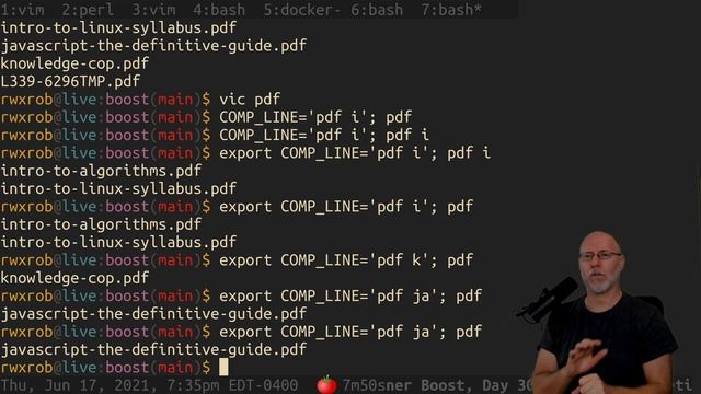 Beginner Boost, Day 30: Tab Completion and Sourcing [20210617225634] смотреть онлайн