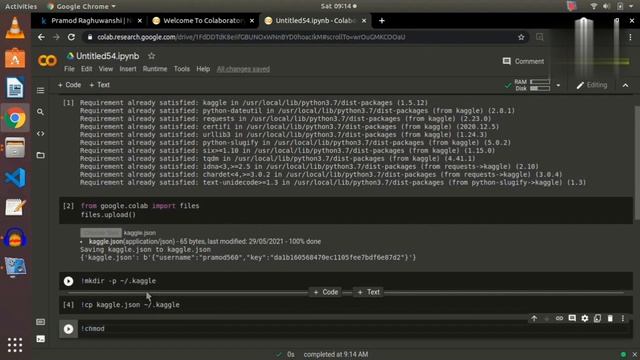 Import Kaggle datasets in Google Colab смотреть онлайн