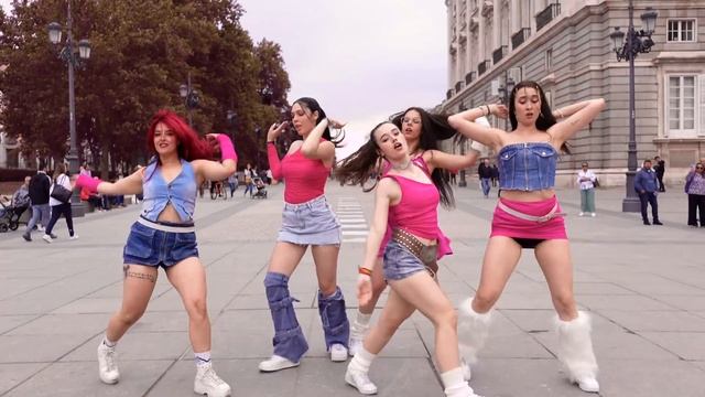 [KPOP DANCE IN PUBLIC ONE TAKE] (여자)아이들((G)I-DLE) - 퀸카 (Queencard) || Pony Squad Dance смотреть онлайн