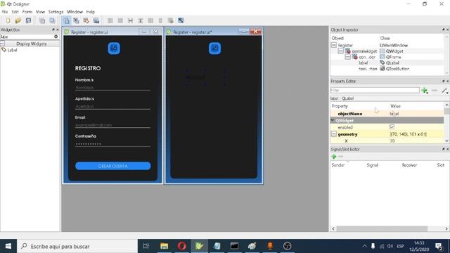 Tutorial: QtDesigner + CSS + PyQt5/PySide2 - Python (español) смотреть онлайн