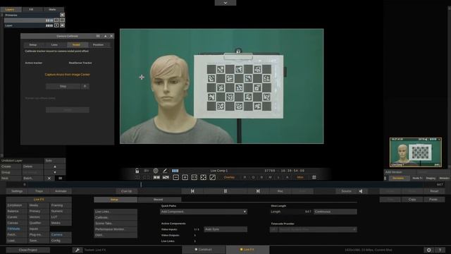 Live FX - Virtual Camera Calibration смотреть онлайн